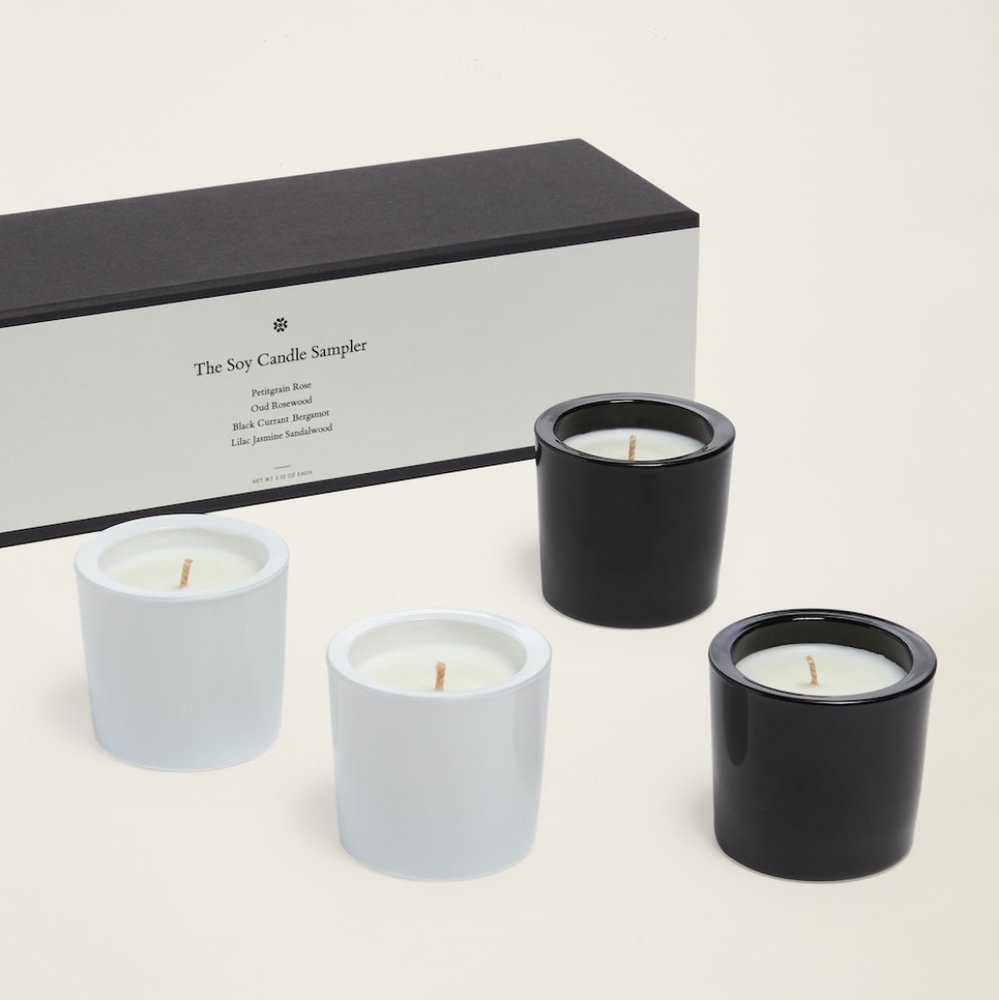 Italic The Soy Candle Sampler Set Bundle